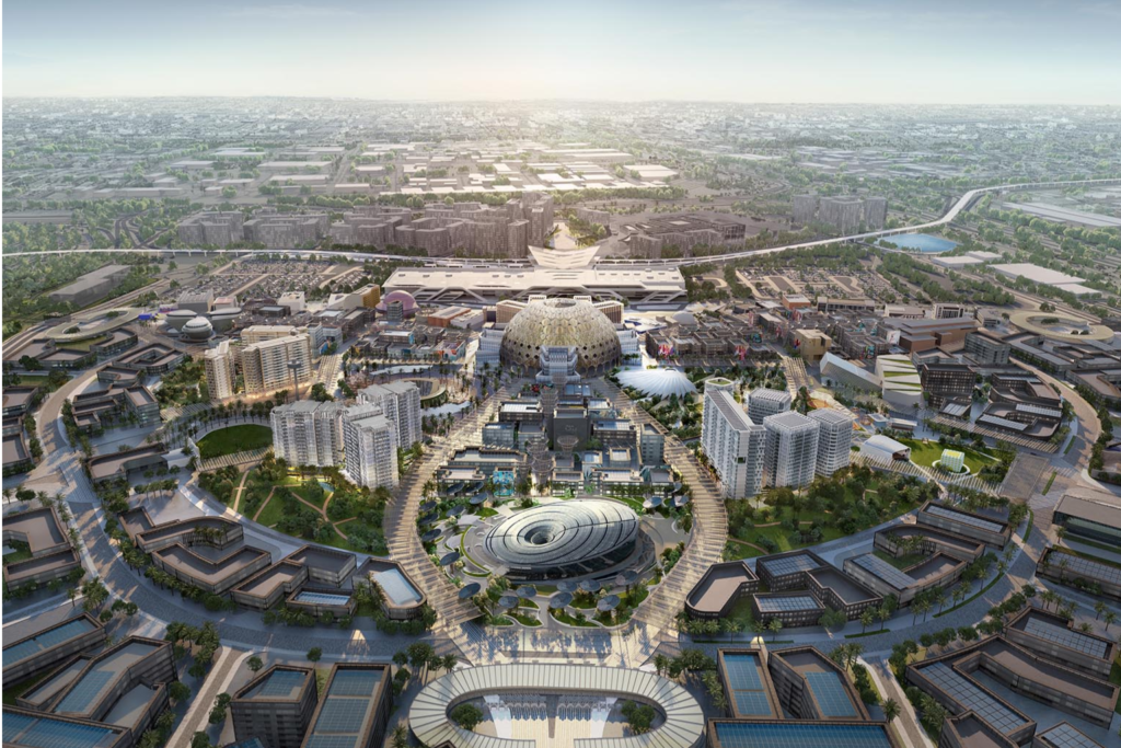 Dubai South master-planned community with residential and commercial developments ideal for real estate investment