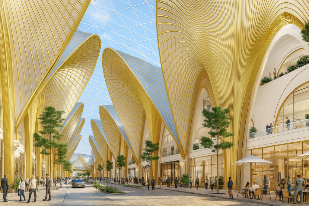 Dubai Square Mall at Dubai Creek Harbour, a next-generation lifestyle and retail district shaping the future of urban living in Dubai